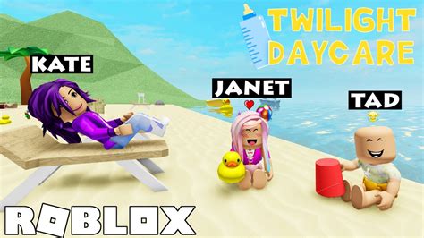 Babies go to the BEACH in Twilight Daycare! | Roblox Roleplay | หน้า ...