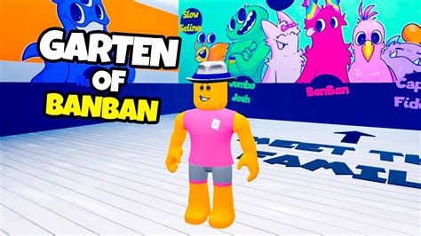 Garten Of Banban Roblox RP Official Gameplay YouTube