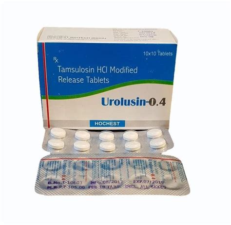 Tamsulosin Hcl Modified Release Tablets Mg At Box In New Delhi