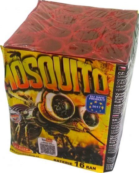 Recenze Klásek Pyrotechnics Kompakt Mosquito 16 ran Zbozi cz