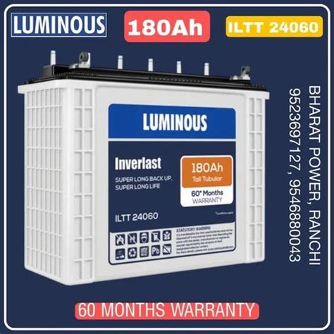 Luminous Ah Battery Iltt Months Warranty At Rs