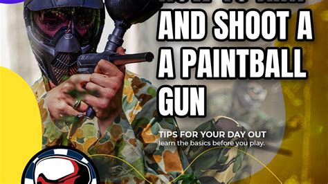 How To Aim And Shoot A Paintball Gun Action Paintball Games Sydney