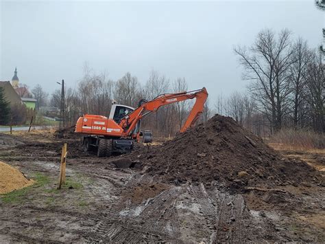 Symboliczne rozpoczęcie budowy remizy OSP Radzimów Gmina Sulików