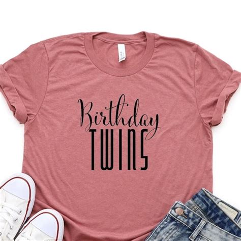 Twins Birthday Etsy
