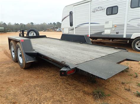 Redi Haul 102hi Tilt Bed Trailer Jm Wood Auction Company Inc