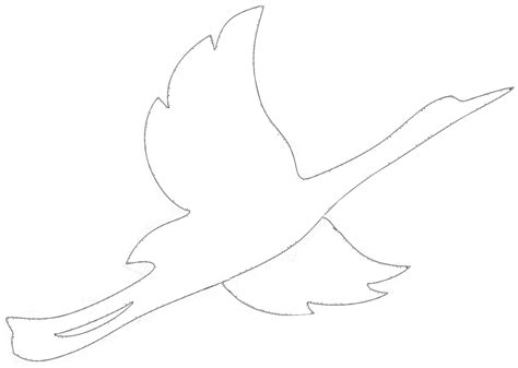 Распечатать журавлей для вырезания на окна