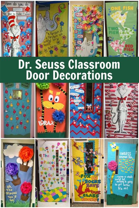 Dr Seuss Classroom Door Decorations In 2024 Dr Seuss Classroom Door