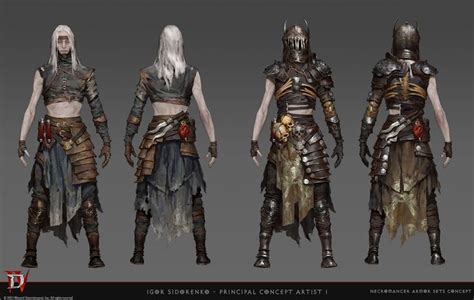 Artstation Diablo Iv Necro Concepts Igor Sid Concept Art Armor