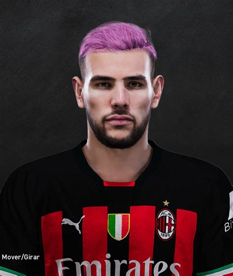 Valentinlgs10 Facemaker On Twitter Les Traigo La Nueva Face De Theo Hernandez V4 Ac Milan