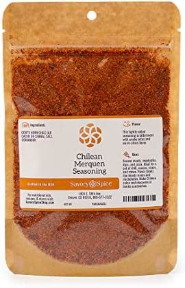 Amazon.com : Savory Spice Chilean Merquen Seasoning - Merquen (Merken ...