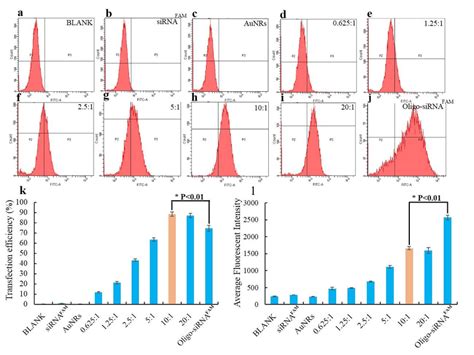 Transfection Efficiency Of MiaPaCa 2 Cells Evaluated By Flow Cytometry