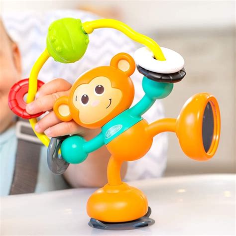 Ideiaria Brinquedo Interativo Macaco Suc O Na Base Infantino