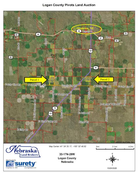 Logan County Pivot Land Auction Parcel 2 Sold And Closed 12821