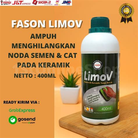 Jual PEMBERSIH KERAMIK UNTUK NODA SEMEN DAN CAT FASON LIMOV 400 Ml