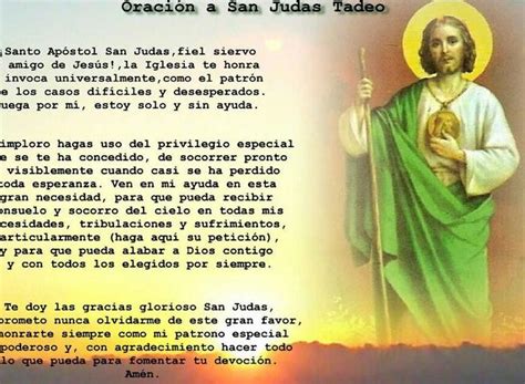 Oraci N Poderosa A San Judas Tadeo D A De La Novena Fortalece Tu