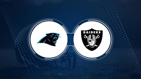 Panthers Vs Raiders Same Game Parlay Picks Nfl Week 3 Smithfield Times