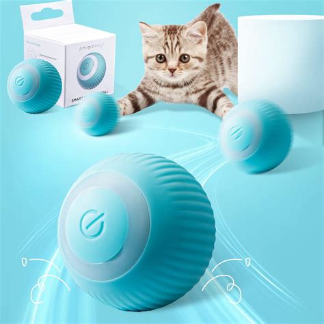 Juguete El Ctrico Para Gatos Pelota De Juguete Interactivo Para Gatos