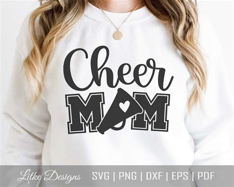 Cheer Mom Svg Cheer Life Svg Cheerleader Svg Files Cheerleader Mom Designs Mom Life Svg Cut