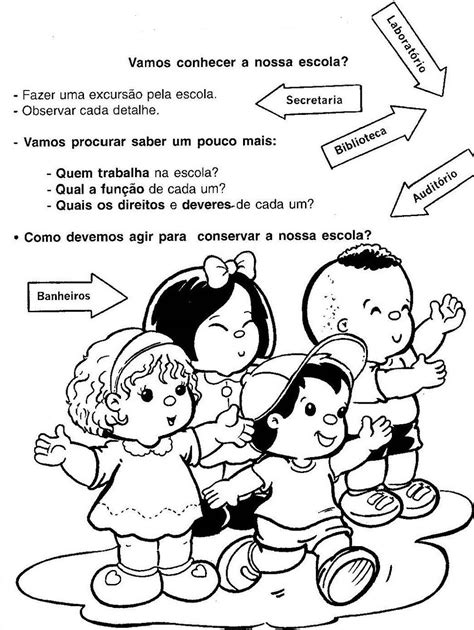 EDUCAÇÃO INFANTIL CRIATIVA Atividades para primeiro dia de aula