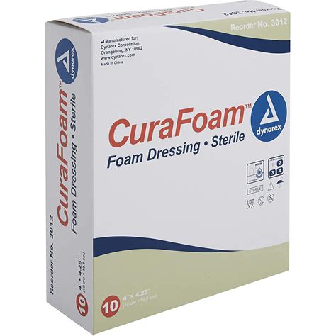 Curafoam Foam Dressings by Dynarex - Sterile Wound Dressings