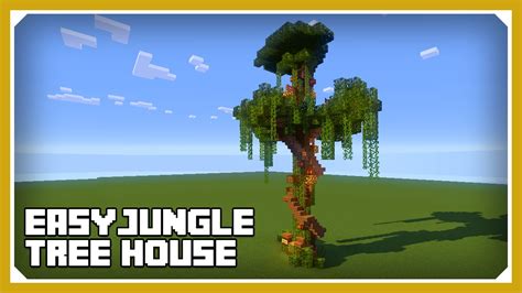 Minecraft Jungle Treehouse Design