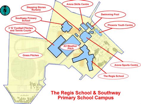 Regis College Campus Map