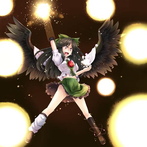 ☢caution☢ Reiuji Utsuho Utsuho Reiuji Touhou Project Touhou