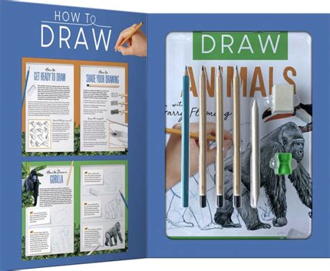 How to Draw Animals-Book and Kit by Lake Press, Other Format | Barnes ...