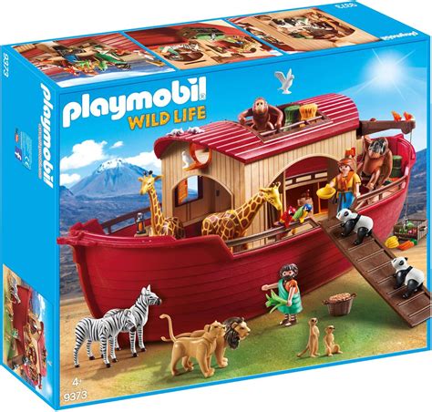 Playmobil 9373 Arche de Noé avec Animaux Wild Life 58 2699890136718