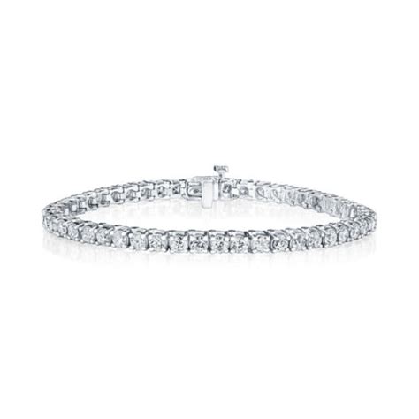 Round Diamond Tennis Bracelet Ses Creations