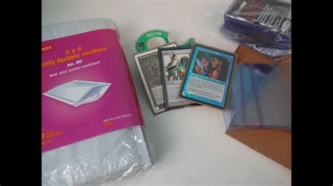 How To Ship Singles Single Cards Safely Or Really Any Tcg