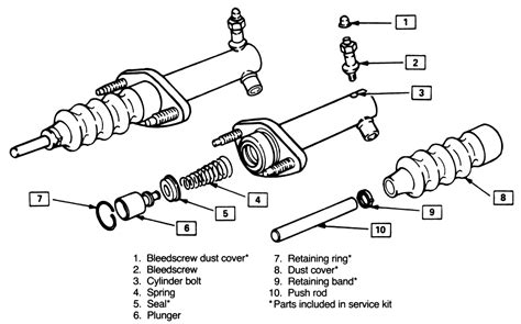 Repair Guides Clutch Clutch Slave Cylinder AutoZone