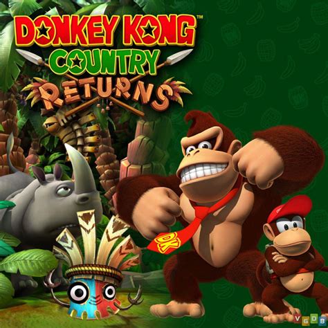 Donkey Kong Country Returns - VGDB - Vídeo Game Data Base