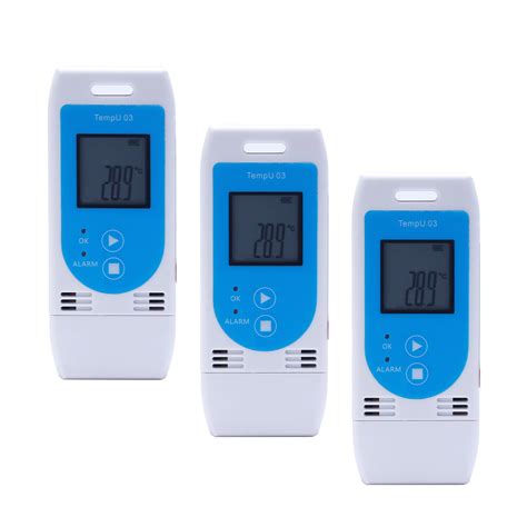 Tzone Temp Sensor Tempu03 Portable USB Temperature And Humidity Data