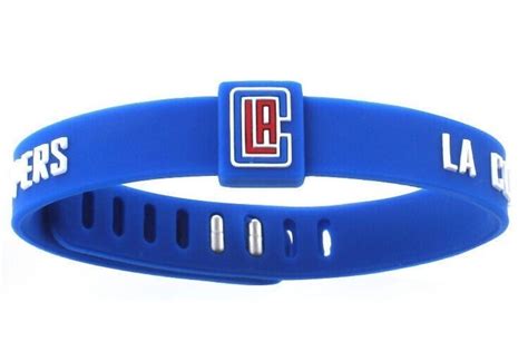 Pulseira Los Angeles Clipper Basquete Kawhi Leonard George Loja Black