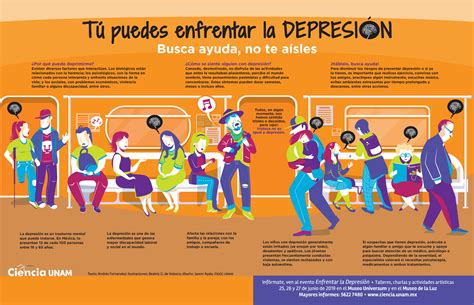 InfografÍa Enfrentar La Depresión Ciencia Unam