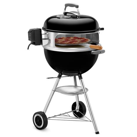 onlyfire Rotisserie and Pizza Combo Kit for Weber 18" Kettle Grills ...