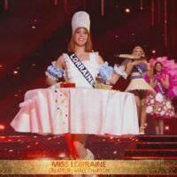 Miss France Le Cr Ateur De La Robe Table De Miss Lorraine