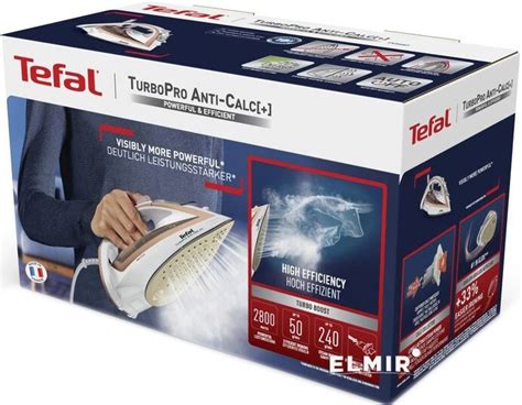 Утюг Tefal FV5687 купить | ELMIR - цена, отзывы, характеристики