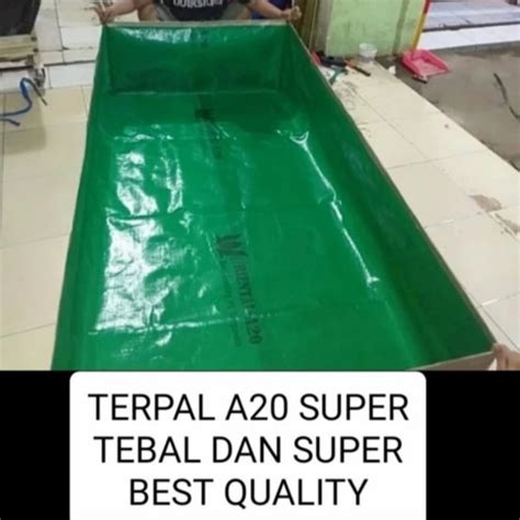 Jual Terpal Kolam Ikan Type A Ukuran Asli Korea Kota