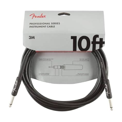 Fender Professional Series Instrument Cable 10 Ft 990820024 کابل