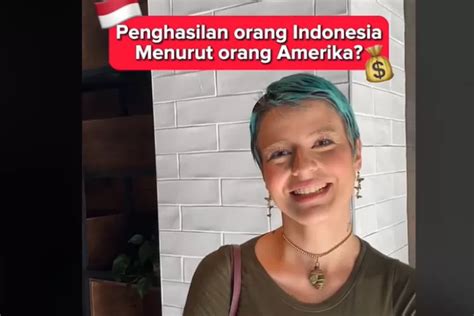 Viral Bule Amerika Kaget Saat Tahu Rata Rata Nominal Penghasilan Orang