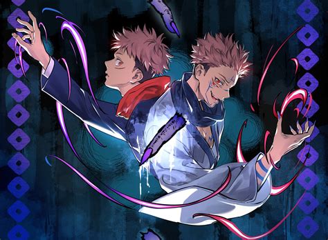 Jujutsu Kaisen Hd Yuji And Sukuna S Dual Power By Bikku