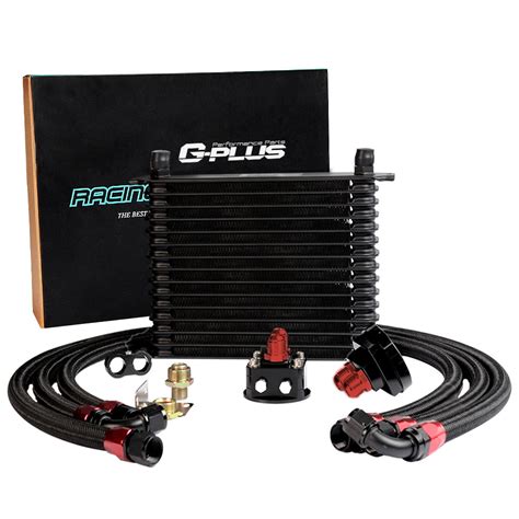 G Plus Universal Row An Engine Transmission Oil Cooler Kit Oil