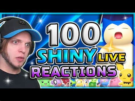 100 POKÉMON SHINY LIVE REACTIONS Best of Pokémon YouTube