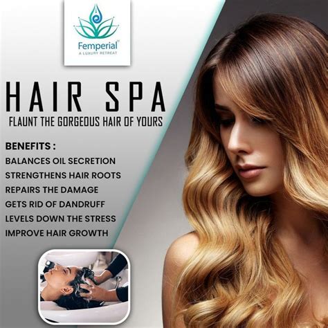 Benefits Of Hair Spa | Book At Femperial | Hair spa benefits, Hair spa ...