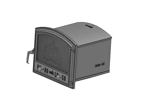 Чугунная духовка для кирпичной печи VK43+DH - VVKLIT