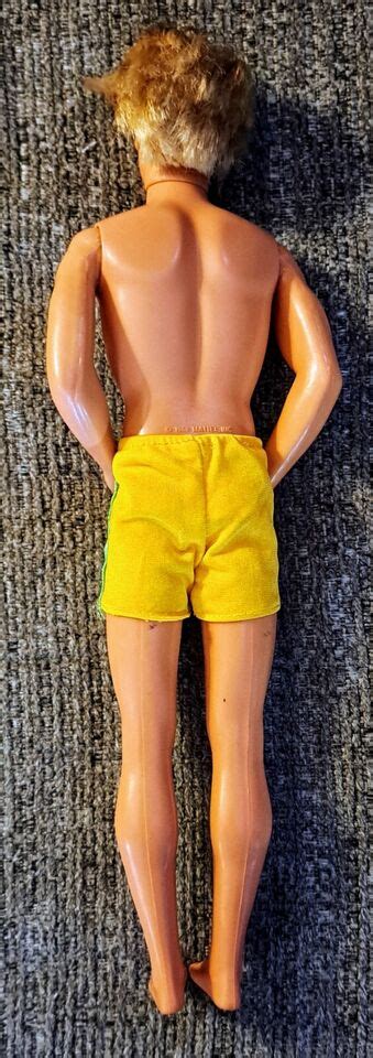 Mattel Barbie Shave N Style Ken Doll Rooted Blonde Hair Beard