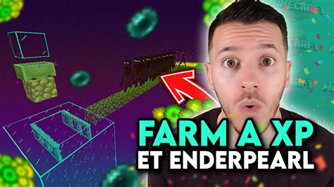 Comment faire une FERME à XP et a ENDERPEARL XP Rapide Minecraft