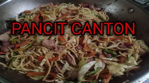 How To Cook Pancit Canton Youtube